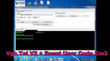vgo tel v2+ reset user code cm2 SCR
