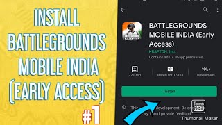 Install BATTLEGROUNDS MOBILE INDIA (Early Access): download and setup screenshot 5