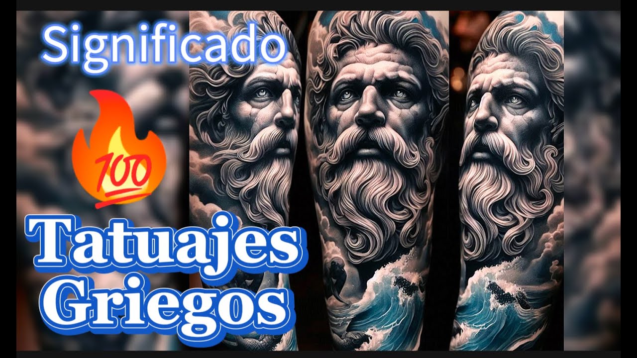 Los Tatuajes GRIEGOS más IMPRESIONANTES +Significado. Los Mejores Tatuajes