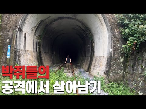버려진지 40년이 지난 폐터널 탐험하기
