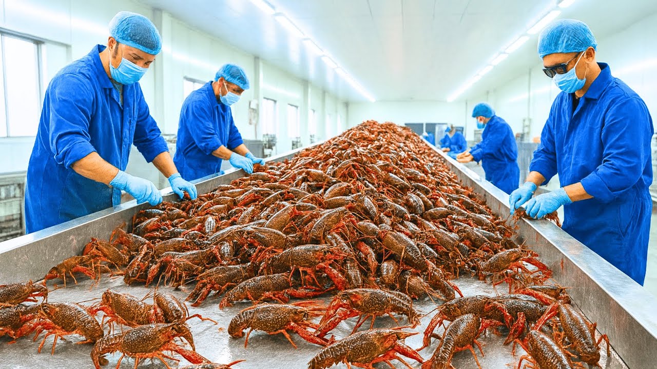 How Millions of Crawfish Are Harvested and Processed – Inside the ...