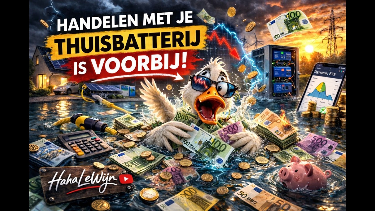 Het einde van de thuisbatterij als cashcow