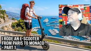 I Rode an E-Scooter From Paris to Monaco- Part 1 - REACTION