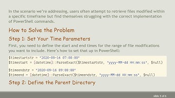 How to Filter Files by Timespan in PowerShell