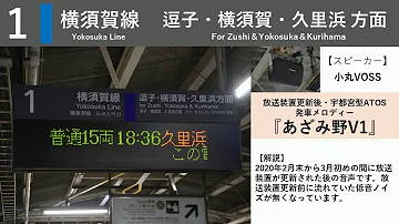 あざみ野 発車メロディ