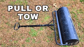 COSTWAY Push/Tow Lawn Roller Review | Best Budget Roller for Your Yard