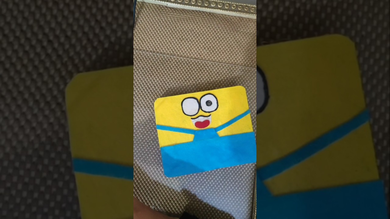 Waste Box Se Minion Pouch Banaye 