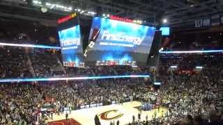 Cleveland Cavaliers 2014-15 Opening Night Starting Lineup vs Knicks Return of Lebron James