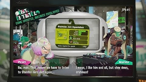 Splatoon 2 - Weapon Update: Custom Jet Squelcher (11/3/17)
