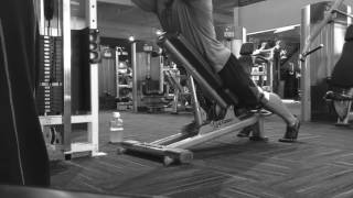 Justin Compton Incline Bench Cable Pullover Drop Set