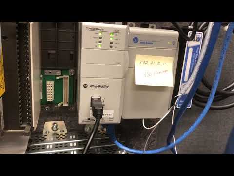 Connect to an Allen Bradley PLC using USB - YouTube