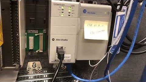 Connect to an Allen Bradley PLC using USB