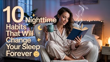 10 Nighttime Habits That Will Change Your Sleep Forever 🌙✨ | My Evening Wind Down Routine