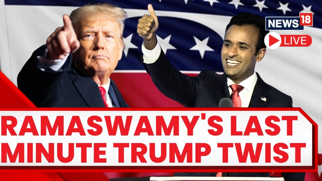 Ramaswamy Says He Agrees With Donald Trump On Most Policies Vivek 