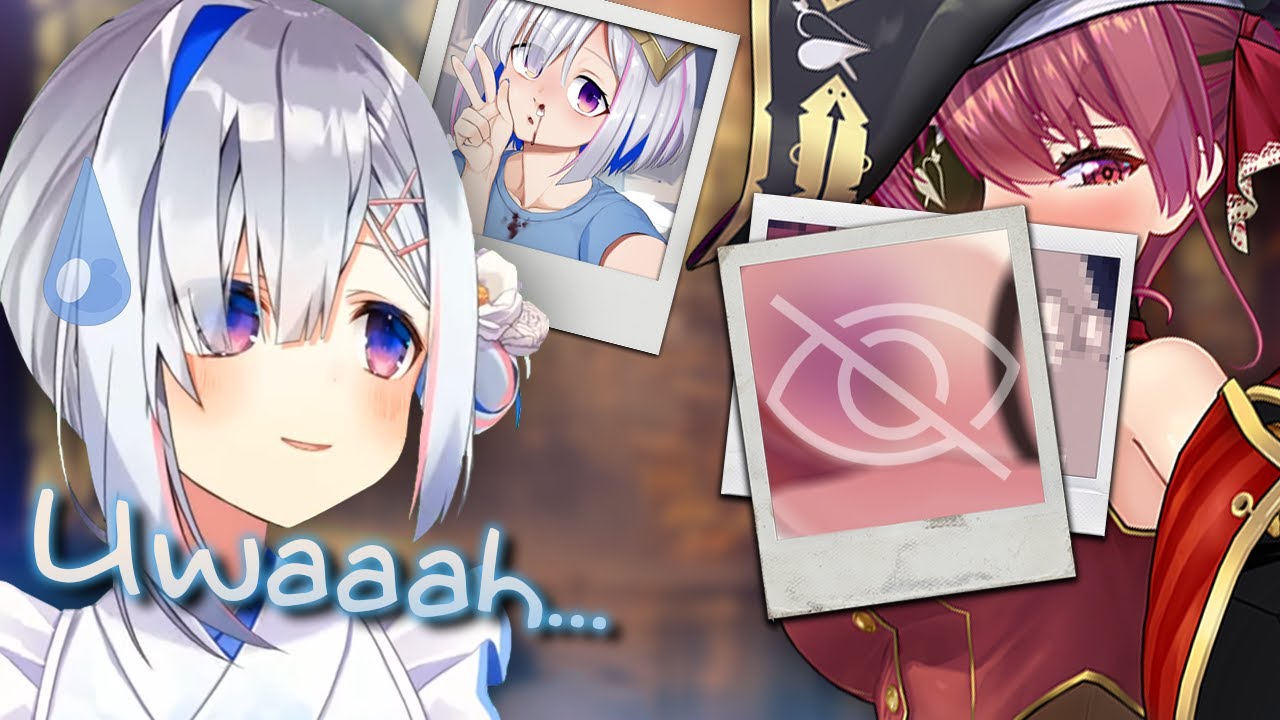 Kanata and Marine Exchange Grotesque Pictures of Each Other