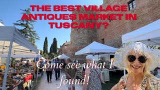 VINTAGE & ANTIQUES HUNTING AT MY FAVOURITE FLEA MARKET IN TUSCANY! COME SHOP WITH ME IN VICOPISANO
