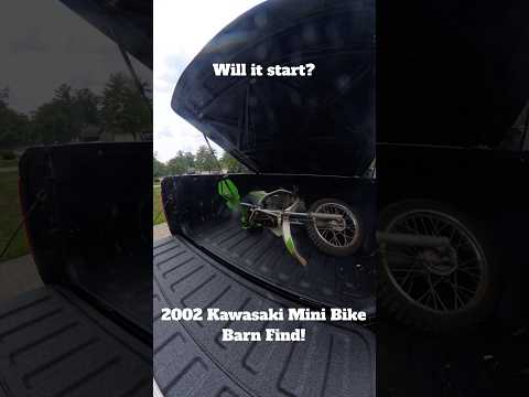 Barn Find Kawi 110 - Will it start? Pt.1 #offroad #barnfind #abandoned
