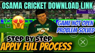 Osama X Cricket Download Link 🔥 Osama Cricket Game Apply Full PROCESS & Game Not Open Problem Solved screenshot 4