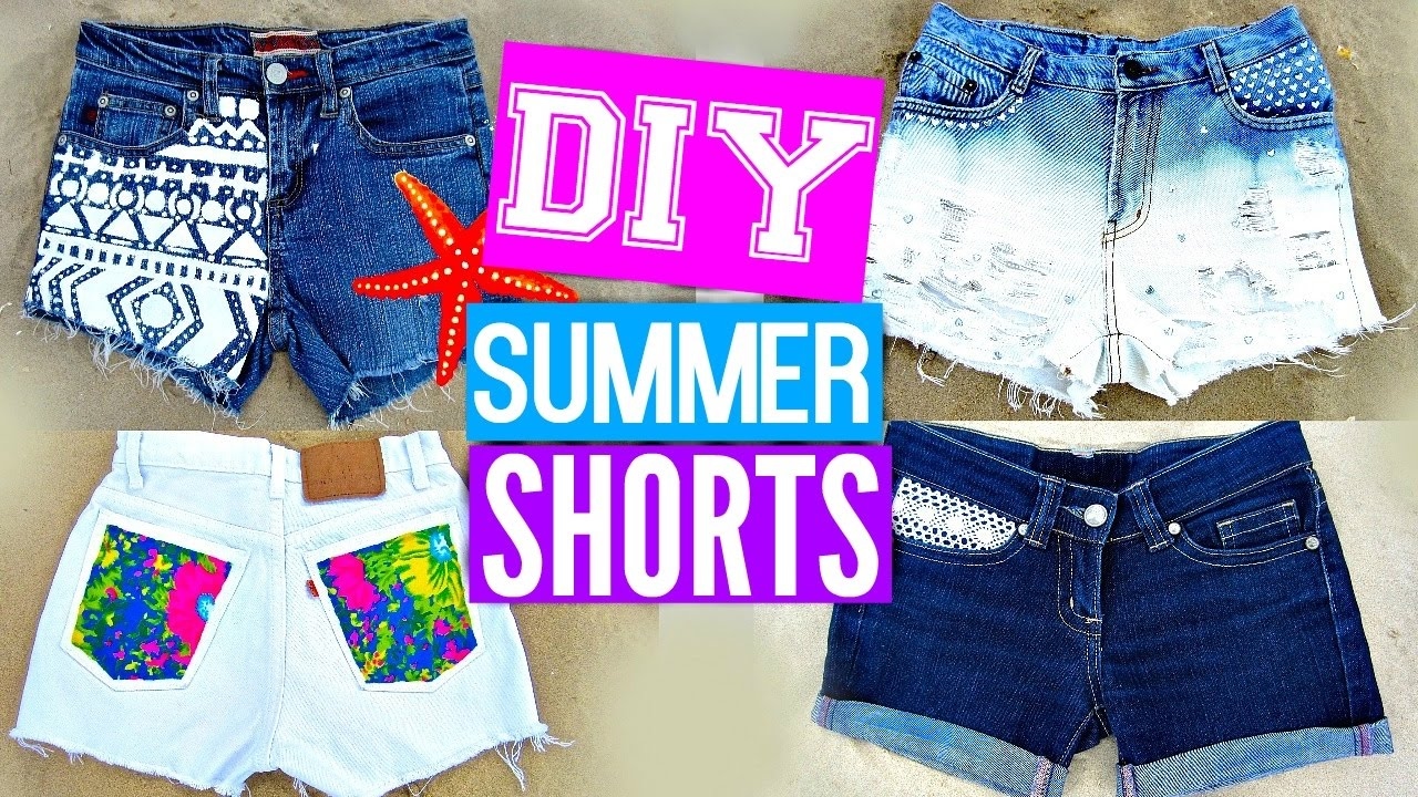 How to Make Shorts Pants from Jeans Pants Handmade - YouTube