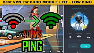Best VPN For PUBG MOBILE LITE After Ban | PUBG MOBILE LITE Best VPN For Low Ping screenshot 2