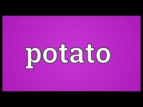 Kentang Meaning In English