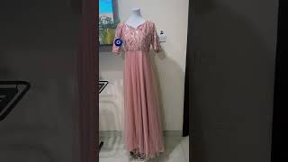 💗PARTY WEAR GOWN 💗 #fashion  #trending #tailoring #partywear #gown #netgown #uaetamil #indianwear