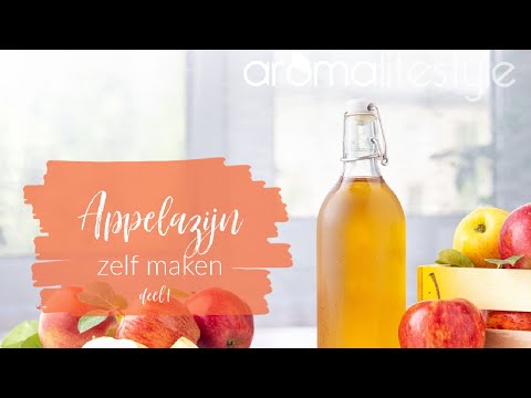 Video: DIY: Eenvoudige Zelfgemaakte Appelciderazijn In 13 Eenvoudige Stappen