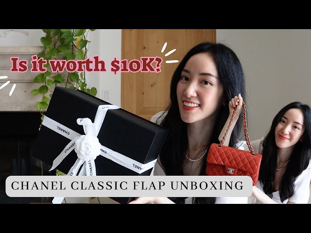 CHANEL CLASSIC FLAP UNBOXING, *Is it worth 10k now?* Honest thoughts on  Chanel's price increase 