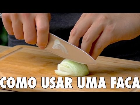 Vídeo: Como Usar Uma Faca