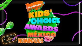 Lista completa de los nominados a los KIDS CHOICE AWARDS MÉXICO 2023 (KCA)