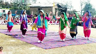 Video thumbnail of "Mere Hikduye Gadbad Hoi Balo || Pahadi Folk Song || Zone Basohli || Dance Academy Roop"