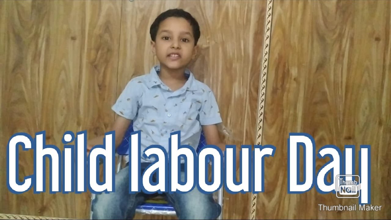 speech on child labour for 5 minutes