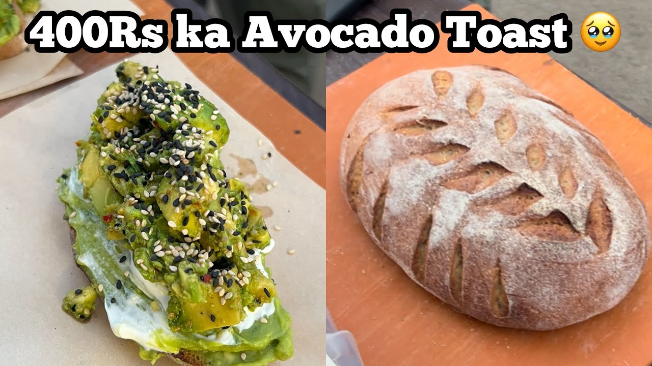Expensive Avocado Toast in Surat Indian Street Food YouTube
