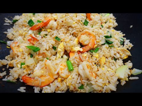 ข้าวผัดกุ้ง อร่อยระดับภัตตาคาร สอนทำอาหาร|Prawn Fried Rice