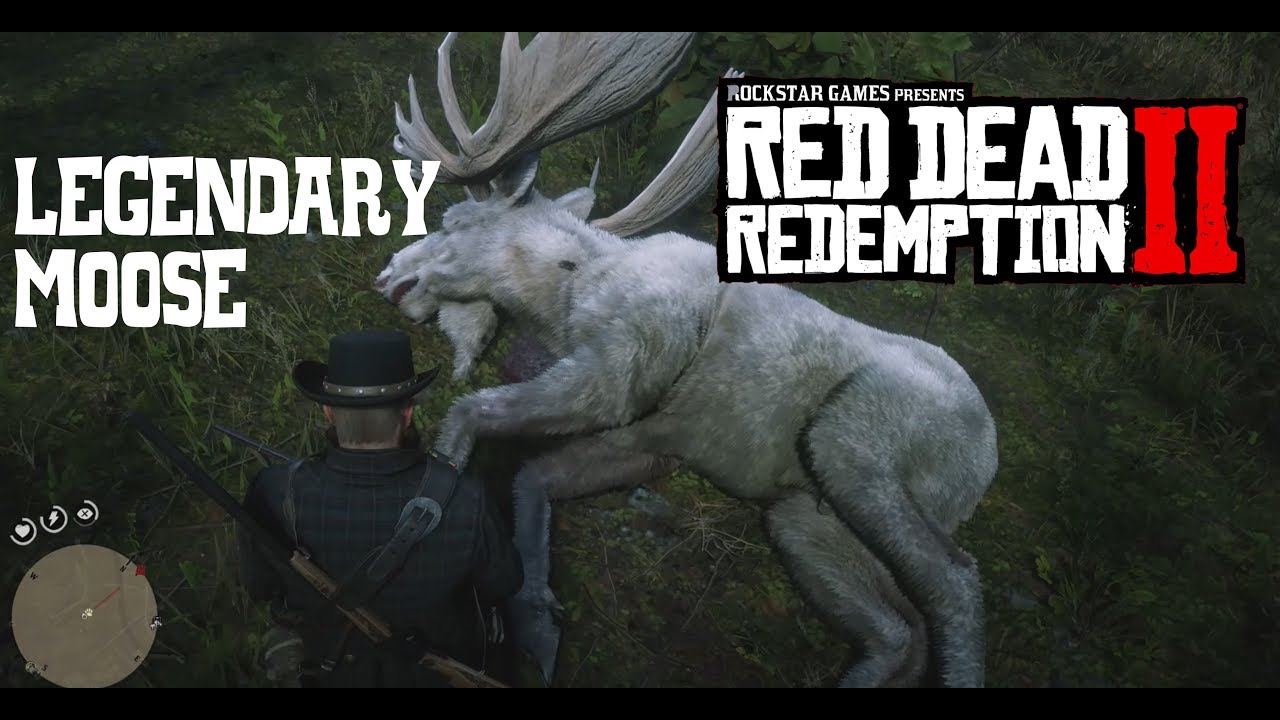 Red Dead Redemption - Legendary Moose Hunt - YouTube