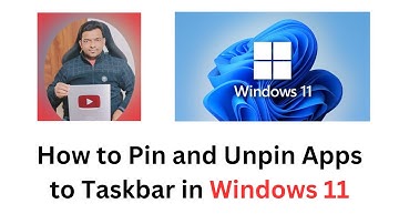How to Pin and Unpin Apps to Taskbar in Windows 11