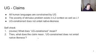 Lin317 - UG and Emergentism