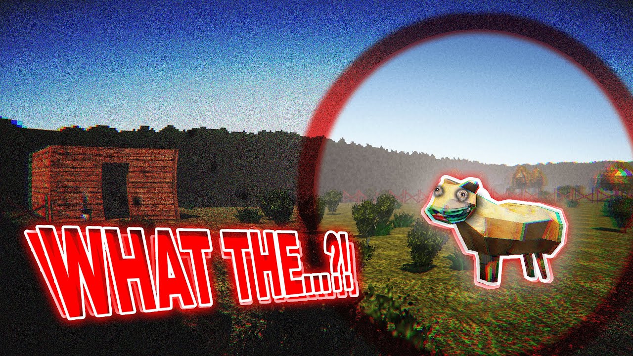 My Dear Sheep - Indie Horror Game - All Endings (No Commentary)