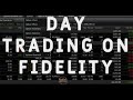 Fidelity Active Trader Pro set up