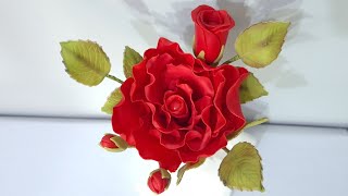 مشروع الورودكيفية صناعة الورود بعجينة السكربطريقة احترافية بسيطة وبكل التفاصيل Gumpaste flowers