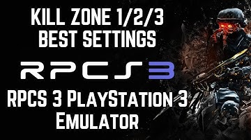 Killzone 1/2/3 on PC Using RPCS 3 Best Settings