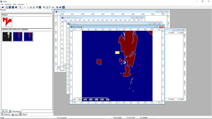 TOPOGRAPHIC parameters derivation in saga gis
