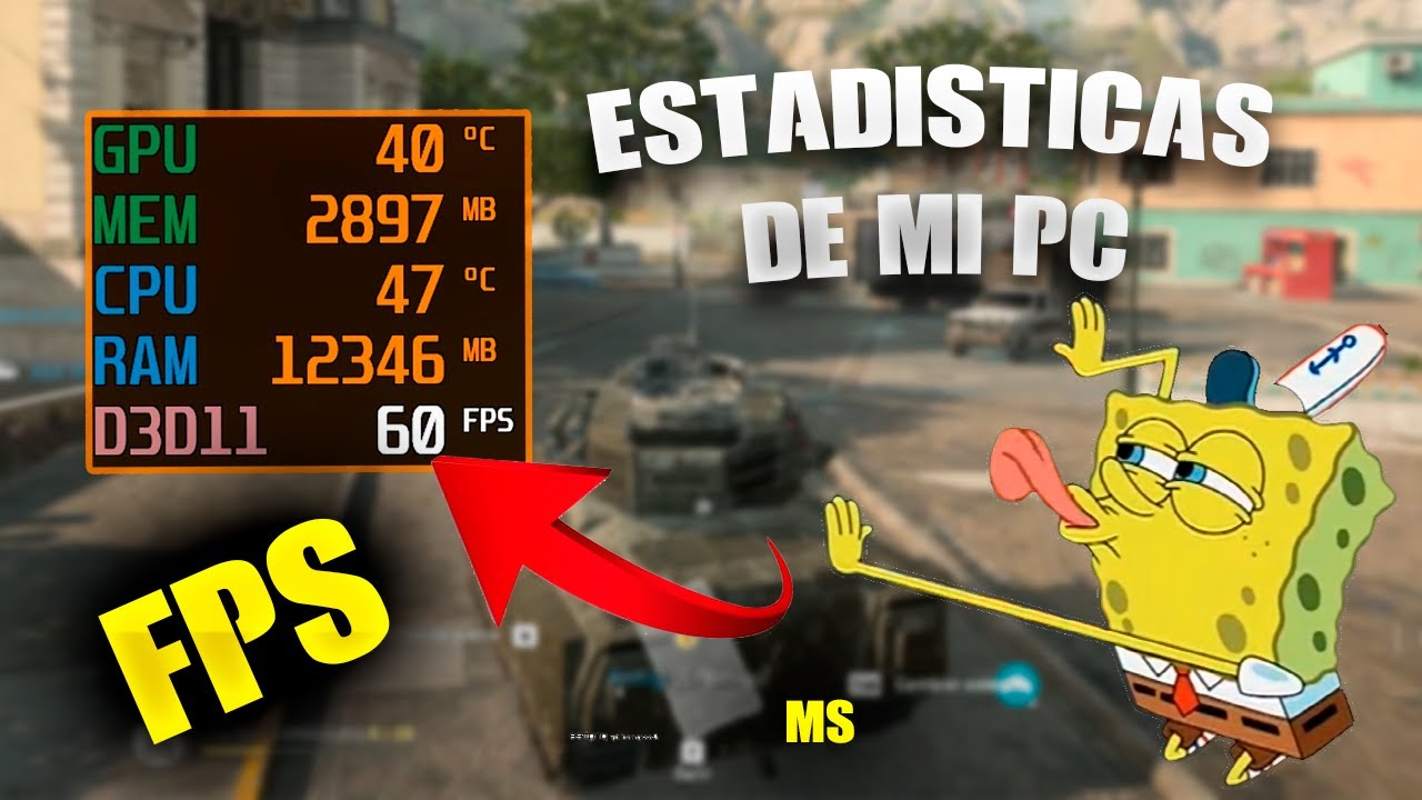 Como ver las estadísticas de mi pc mientras juego o tengo un programa ...