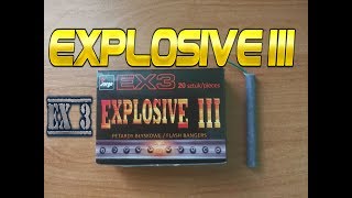 PETARDY EXPLOSIVE III (EX3) Jorge