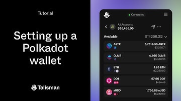 Setting up a Polkadot wallet with Talisman