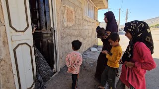 A divorced woman's effort to earn money. Saving her children from starvation in the mountains