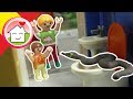 Playmobil en español ¡Una serpiente en el baño! - Familia Hauser