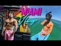 Miami vlog chest workout  snorkeling shark sighting