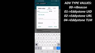 Global Tag - Change AVD Type in Beacon BLE Beacony