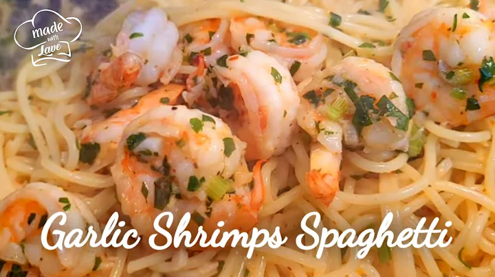 The Most Flavourful Butter Garlic Shrimp Spaghetti Recipe | So Easy You'll Make It For Every Dinner